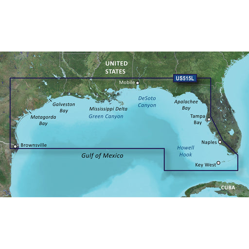 Garmin BlueChart g3 Vision HD - VUS515L - Brownsville - Key Largo - microSD/SD [010-C0744-00]-North Shore Sailing