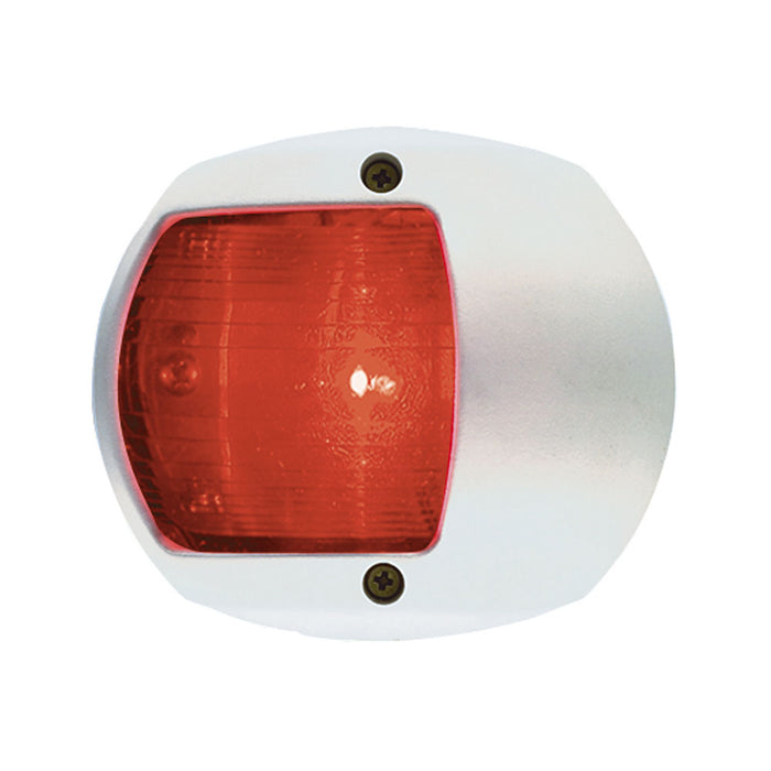 Perko LED Side Light - Red - 12V - White Plastic Housing [0170WP0DP3]-North Shore Sailing