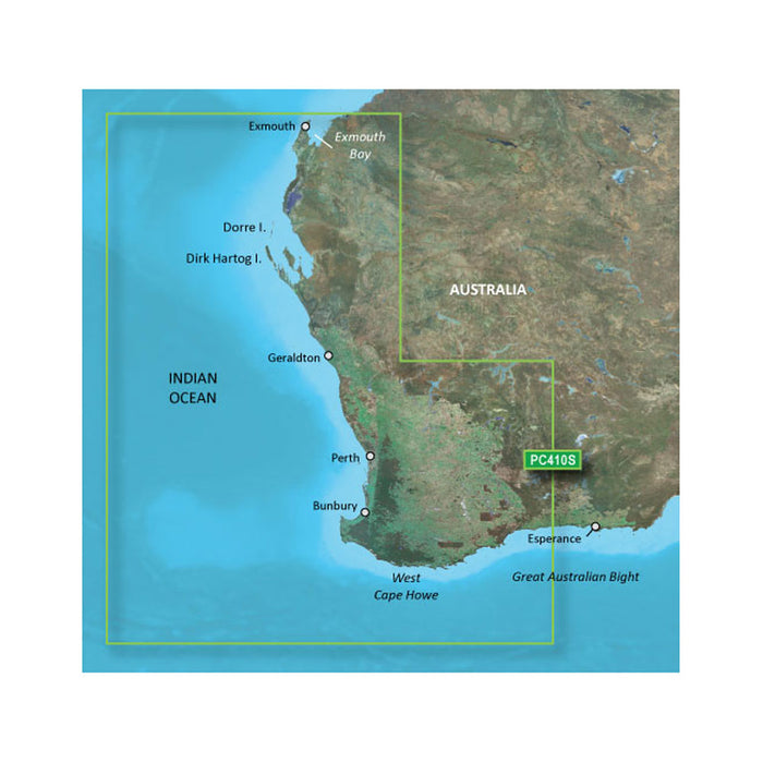 Garmin BlueChart g3 HD - HXPC410S - Esperance To Exmouth Bay - microSD/SD [010-C0868-20]-North Shore Sailing