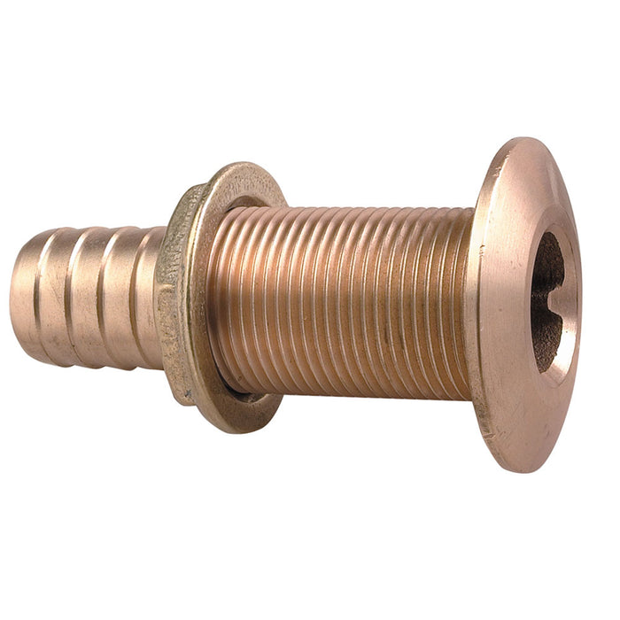 Perko 5/8" Thru-Hull Fitting f/ Hose Bronze MADE IN THE USA [0350004DPP]-North Shore Sailing