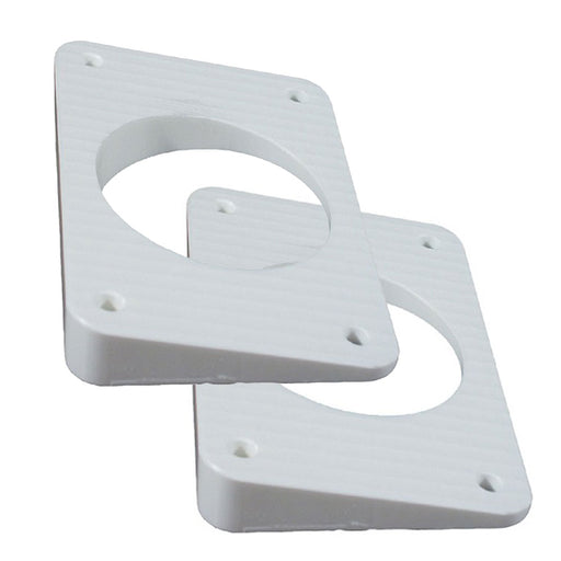 TACO Wedge Plates f/Grand Slam Outriggers - White [WP-150WHA-1]-North Shore Sailing