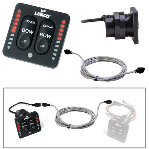 Lenco Flybridge Kit f/ LED Indicator Key Pad f/All-In-One Integrated Tactile Switch - 20' [11841-002]-North Shore Sailing