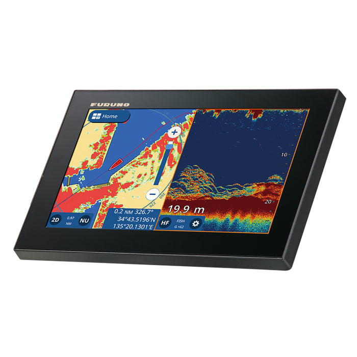 Furuno GP1971F 9" GPS/Chartplotter/Fishfinder 50/200, 600W, 1kW, Single Channel  CHIRP [GP1971F]-North Shore Sailing