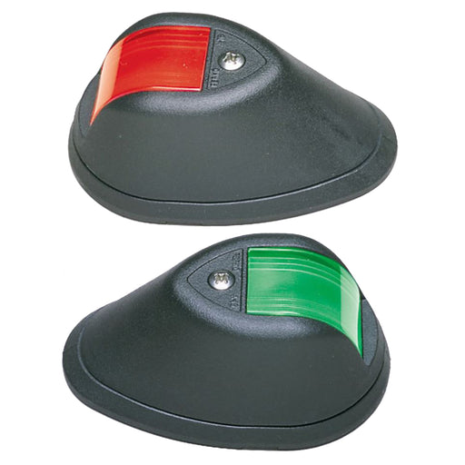 Perko Vertical Mount Side Lights - 12V - Black [0254B00DP1]-North Shore Sailing