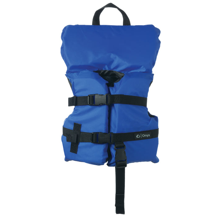 Onyx Nylon General Purpose Life Jacket - Infant/Child Under 50lbs - Blue [103000-500-000-12]-North Shore Sailing