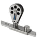 Schaefer Spring Loaded/Lined Slide/Stainless Steel f/1-1/4" T-Track [705-92]-North Shore Sailing