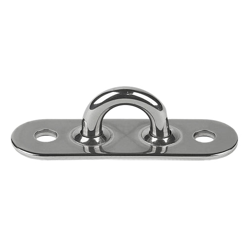 Schaefer Stainless Steel Welded Pad Eye - 2"L x 5/8"W [78-03]-North Shore Sailing