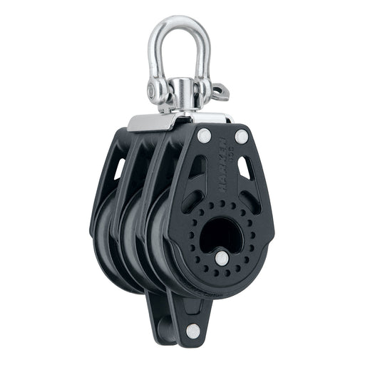 Harken 40mm Carbo Air Triple Swivel Block w/Becket [2641]-North Shore Sailing