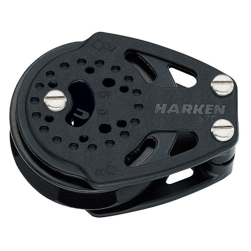 Harken 57mm Single Carbo Ratchet Cheek Block [2137]-North Shore Sailing