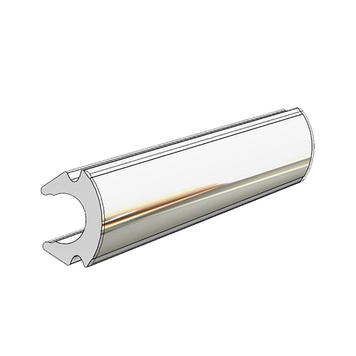 TACO Rub Rail Insert - Flexible Chrome - 80 [V12-0307CP80]-North Shore Sailing