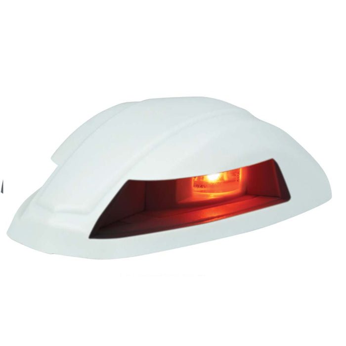 Perko 12V LED Bi-Color Navigation Light - White Rounded [0655002WHT]-North Shore Sailing