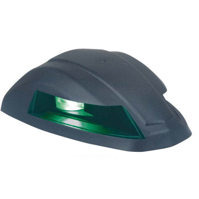 Perko 12V LED Bi-Color Navigation Light - Black Rounded [0655002BLK]-North Shore Sailing