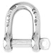 Wichard Self-Locking D Shackle - Diameter 8mm - 5/16" [01204]-North Shore Sailing