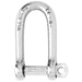 Wichard Self-Locking Long D Shackle - Diameter 6mm - 1/4" [01213]-North Shore Sailing