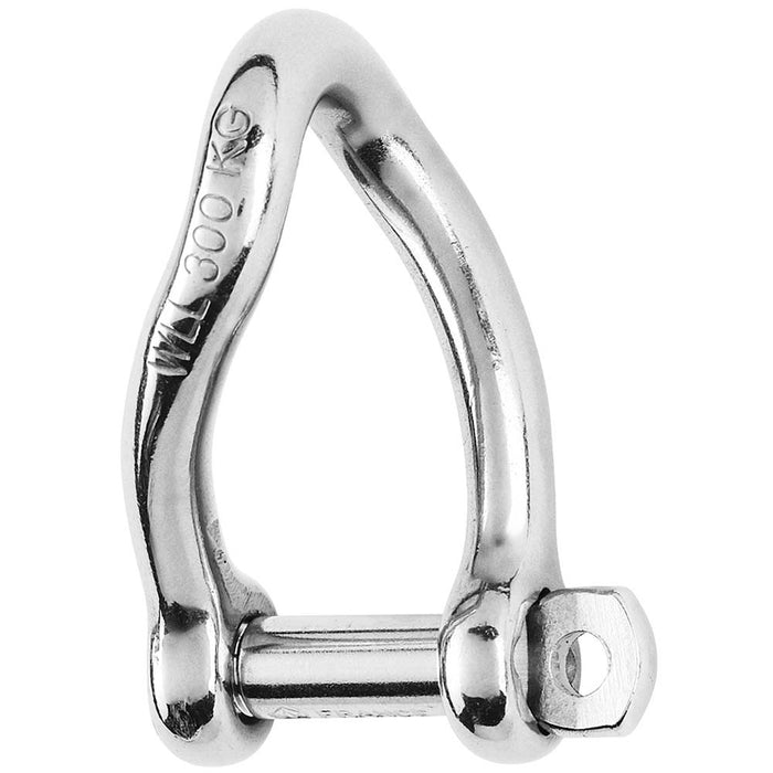 Wichard Self-Locking Twisted Shackle - Diameter 5mm - 3/16" [01222]-North Shore Sailing