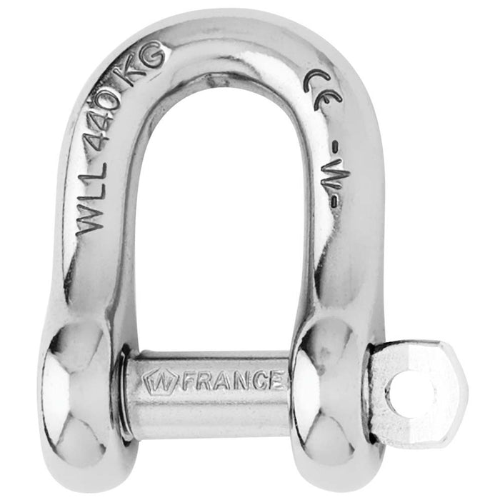 Wichard Captive Pin D Shackle - Diameter 5mm - 3/16" [01402]-North Shore Sailing