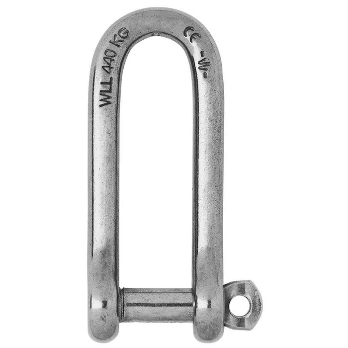 Wichard Captive Pin Long D Shackle - Diameter 10mm - 13/32" [01415]-North Shore Sailing