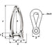 Wichard Captive Pin Twisted Shackle - Diameter 5mm - 3/16" [01422]-North Shore Sailing