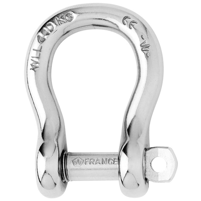 Wichard Captive Pin Bow Shackle - Diameter 4mm - 5/32" [01441]-North Shore Sailing