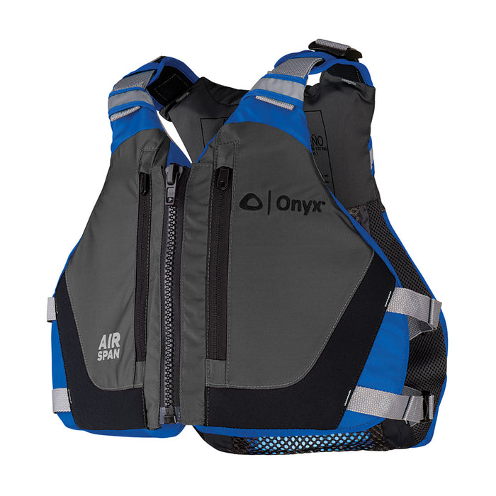 Onyx Airspan Breeze Life Jacket - M/L - Blue [123000-500-040-23]-North Shore Sailing