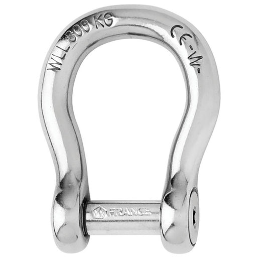 Wichard Self-Locking Allen Head Pin Bow Shackle - 6mm Diameter - 1/4" [01343]-North Shore Sailing