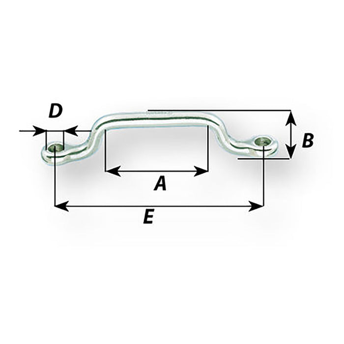 Wichard Webbing Eye Strap - 4mm Diameter - 5/32" - 56mm Spacing - 2-13/64" [09211]-North Shore Sailing